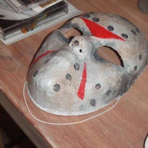 Jason Voorhees homemade hockey mask